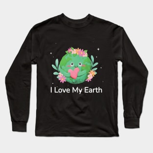 i Love Earth Day Long Sleeve T-Shirt